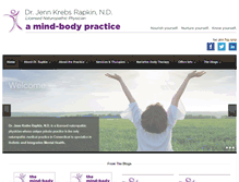 Tablet Screenshot of amindbodypractice.com